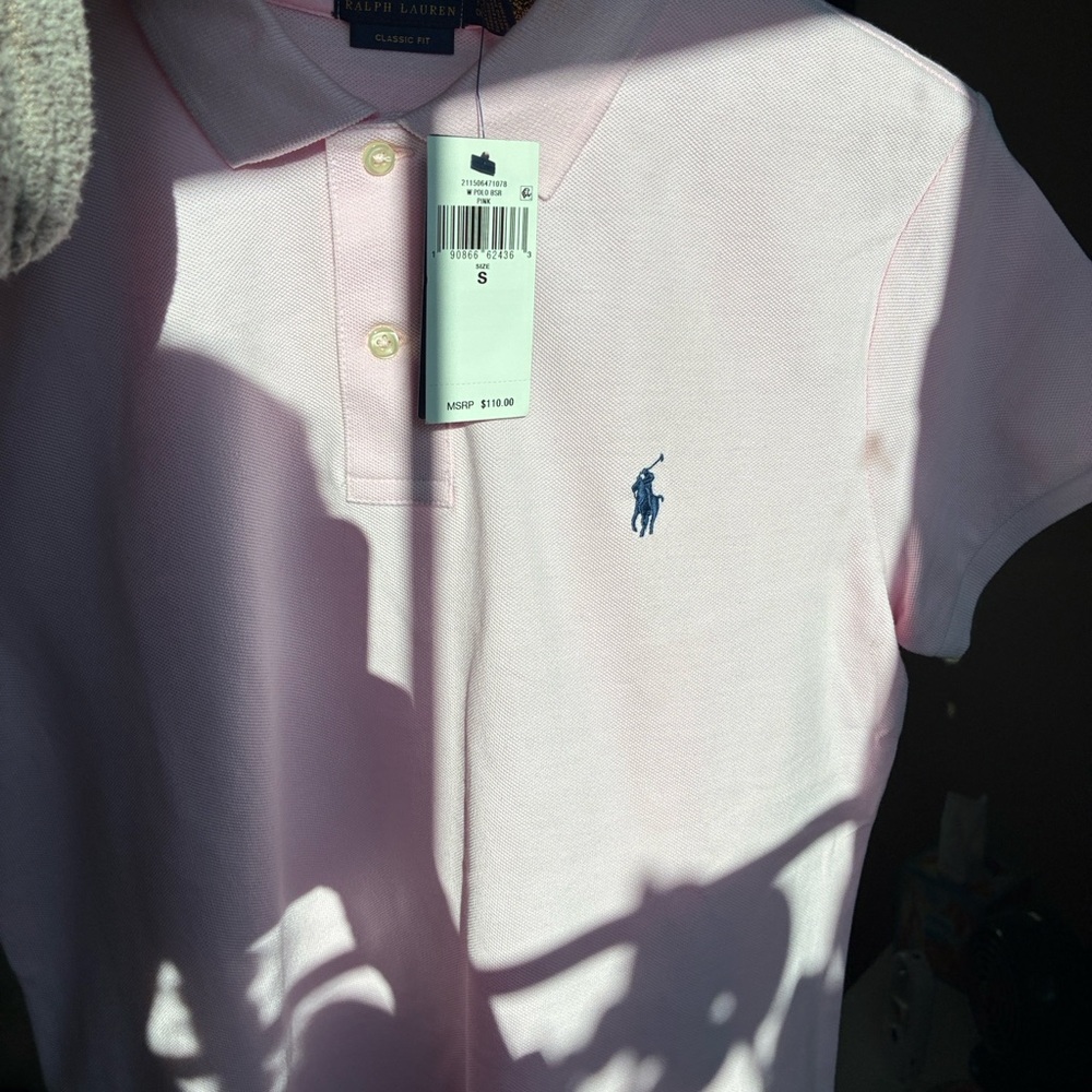 Polo by Ralph Lauren Light Pink Polo Shirt NWT - image 9